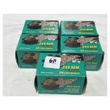 100 RDS BROWN BEAR .223 REM AMMO 55 GR FMJ