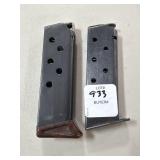 (2) 9MM MAGAZINES