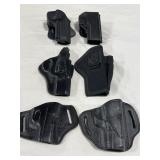 BAG OF (10) ASSTD GUN & MAGAZINE HOLSTERS