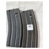 (2) 30 RD .223 REM MAGAZINIES - LOADED