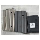 (3) 5.56/223 MAGAZINES