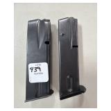 (1) 9MM & (1) .380 AUTO MAGAZINE
