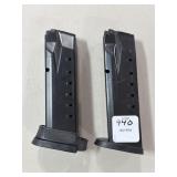 (2) S&W .40 S&W/.357 MAG 15 ROUND MAGAZINES