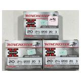 15 RDS WINCHHESTER 20 GA SHOTGUN SHELLS -