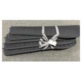 (5) ALLEN BRAND SOFTSIDE LONG GUN CASES (BLACK)