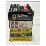 20 RDS .12 GA SHOTGUN SHELLS - (5) SABOT SLUGS,