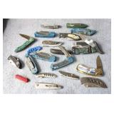 ABOUT (20) ASSORTED KNIVES