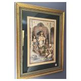 REPRODUCTION OF "THE SNAKE CHARMER" BY