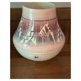 Native American Southwestern style with incised,
