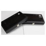 (2) RING DISPLAY BOXES 15"x8"