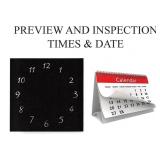 PREVIEW/INSPECTION - THERE ARE 2 PREVIEW DATES: