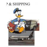 SHIPPING FOR THIS AUCTION WILL BE BY THIRD PARTY