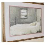 PRINT "MASTER BEDROOM" BY ANDREW WYETH