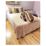 Adjustable queen, size bed. Cheers sleep less