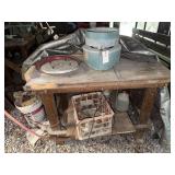vintage vibratory flat lap machine (often