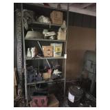 Shelf and contents