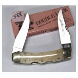 PARKER BROTHERS 2-BLADE WILDLIFE SERIES BONE