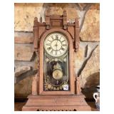 Victorian "gingerbread" parlor mantel clock