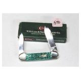 CASE XX JADE BONE CANOE KNIFE NO. 91233
