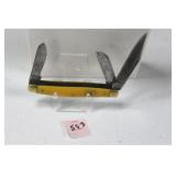 3-BLADE MILLER BROTHERS POCKET KNIFE