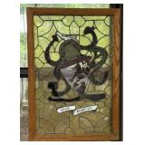 Stain lighted window 2 x 3
