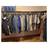 Menï¿½s clothes, jackets suits shoes, size large, 9