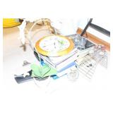 GEMSTONE MAGAZINES, TAPE DISPENSER, CLIPBOARD, -