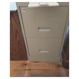 2-DRAWER METAL FILING CABINET