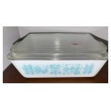 PYREX 1.5QT AMISH BUTTERPRINT REFRIGERATOR DISH