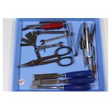 MARPLES WOOD CHISELS, TWEEZERS, WRENCHES, SHEET