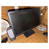 DELL monitor DHERMALTAKE computer pins, pencils,