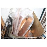 (15) SHEETS OF COPPER 15" IN LENGTH