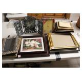 APPROX (15) PICTURE FRAMES - VARIETY OF SIZES