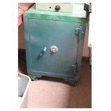 ANTIQUE SAFE - OPEN - WE DO NOT HAVE COMBINATION