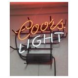 Coors neon light working