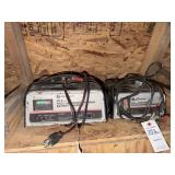 2 battery chargers