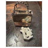 Sliver plate , 2 inch purse and koala bears