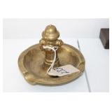 BRASS FIRE HYDRANT ADVERT ASHTRAY