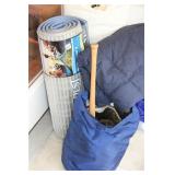 TENT, SLEEPING BAG & CAMPING ITEMS
