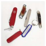 (6) POCKET KNIVES