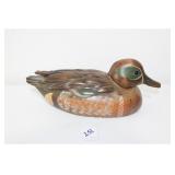 TOM TABER CARVED DECOY