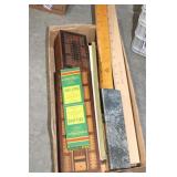 CRIBBAGE BOARDS, RULERS ETC