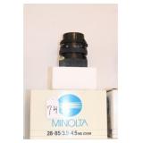 MINNOLTA 28-85/3.5-4.5 MD ZOOM LENS