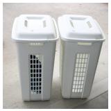 PAIR LAUNDRY HAMPERS