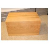 NEW WOOD LIFT TOP BOX
