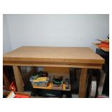 HAND MADE WORK BENCH - 72" X 38" X 37"