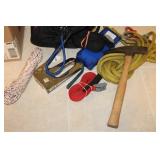 TOOL TOTE BAG WITH ROPE & TOOLS