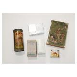 BOY SCOUT COOK STOVE, TUBE PATCH KIT ETC