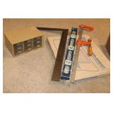 LEVEL, CLAMP, SQUARE ETC