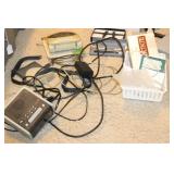 MISC. ELECTRONIC WIRE, BATT OP FAN ETC